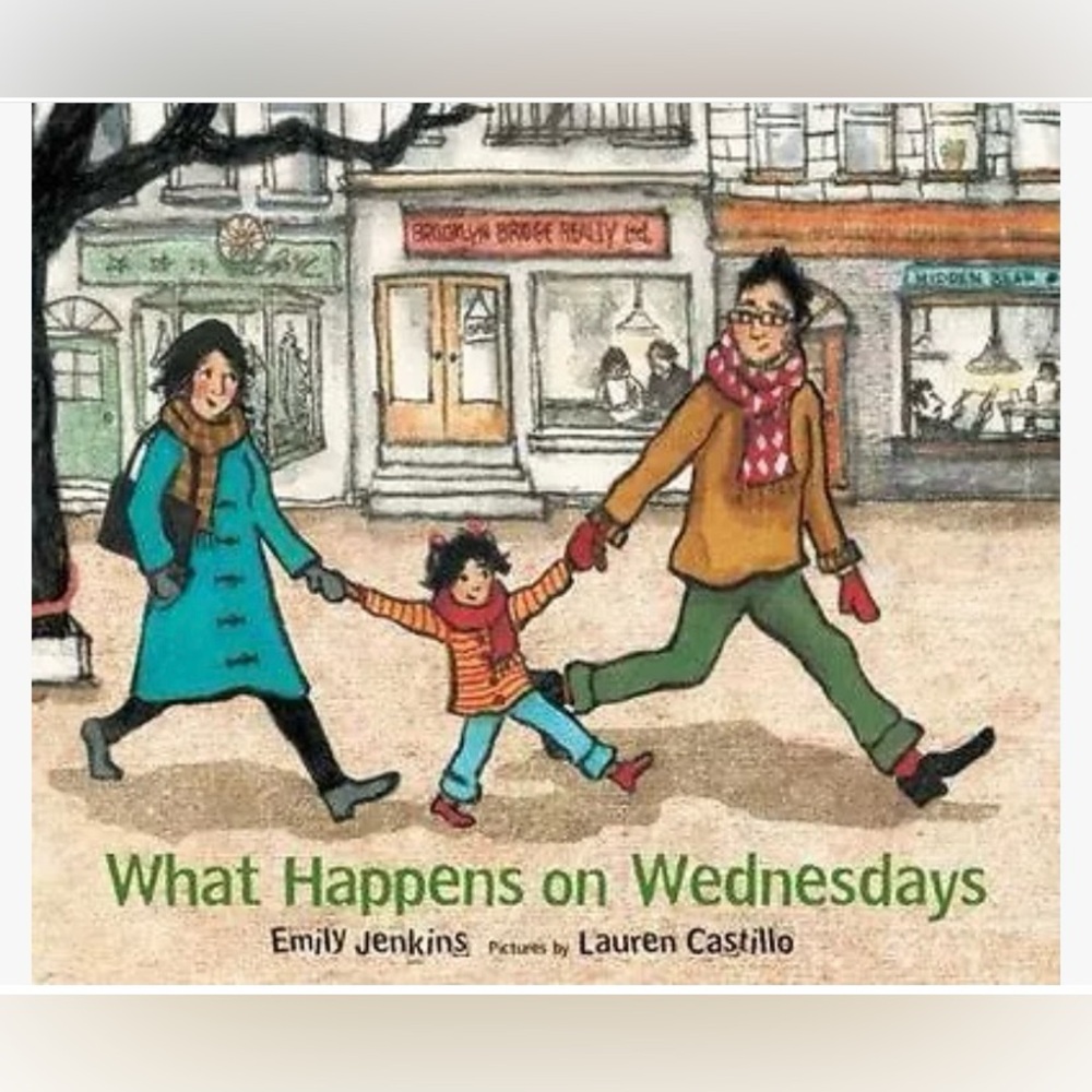 Brand new hardcover picture book- what happens on Wednesdays